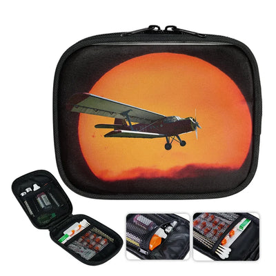 Amazing Antonov-2 With Sunset Travel & aviation medical storage bag in durable nylon.