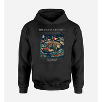 Thumbnail for VINTAGE G4058 - The Ocean Crossing - Premium Hoodie design on black premium