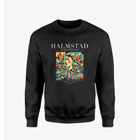 Thumbnail for HALMSTAD - Poster - Sweatshirt - Black