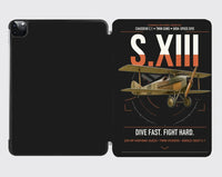 Thumbnail for SPAD S.XIII C.1 design on black ipad tablet case
