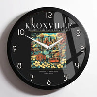 Thumbnail for KNOXVILLE - Poster - Wall Clock Framed - Black
