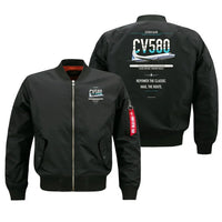 Thumbnail for Convair 580 design on black bomber