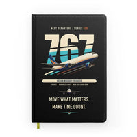 Thumbnail for Boeing 767-300F design on black notebook