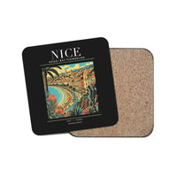Thumbnail for NICE - Poster - Coaster - Black
