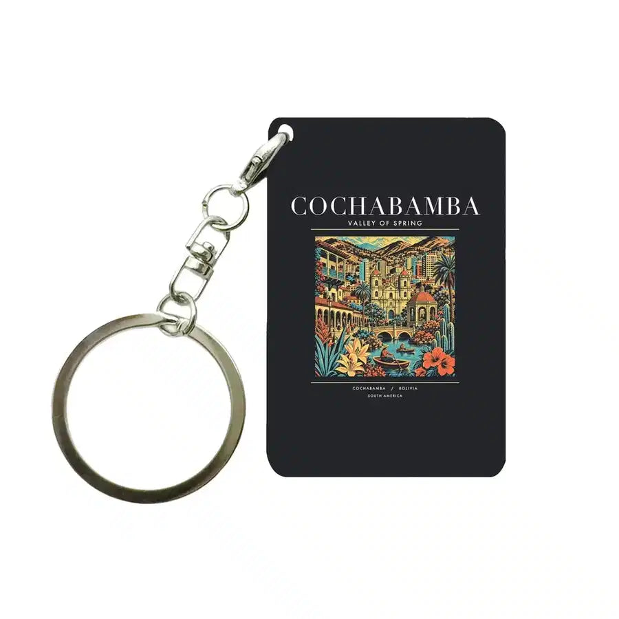 COCHABAMBA - Poster - Key Chain - Black
