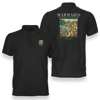 Thumbnail for MARMARIS - Poster - Double-Side Polo - Black