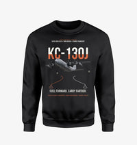 Thumbnail for KC-130J SUPER HERCULES design on black sweatshirt