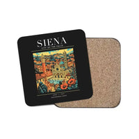 Thumbnail for SIENA - Poster - Coaster - Black