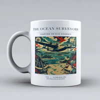 Thumbnail for VINTAGE G4064 - The Ocean Surveyors - Ceramic Mug design on white