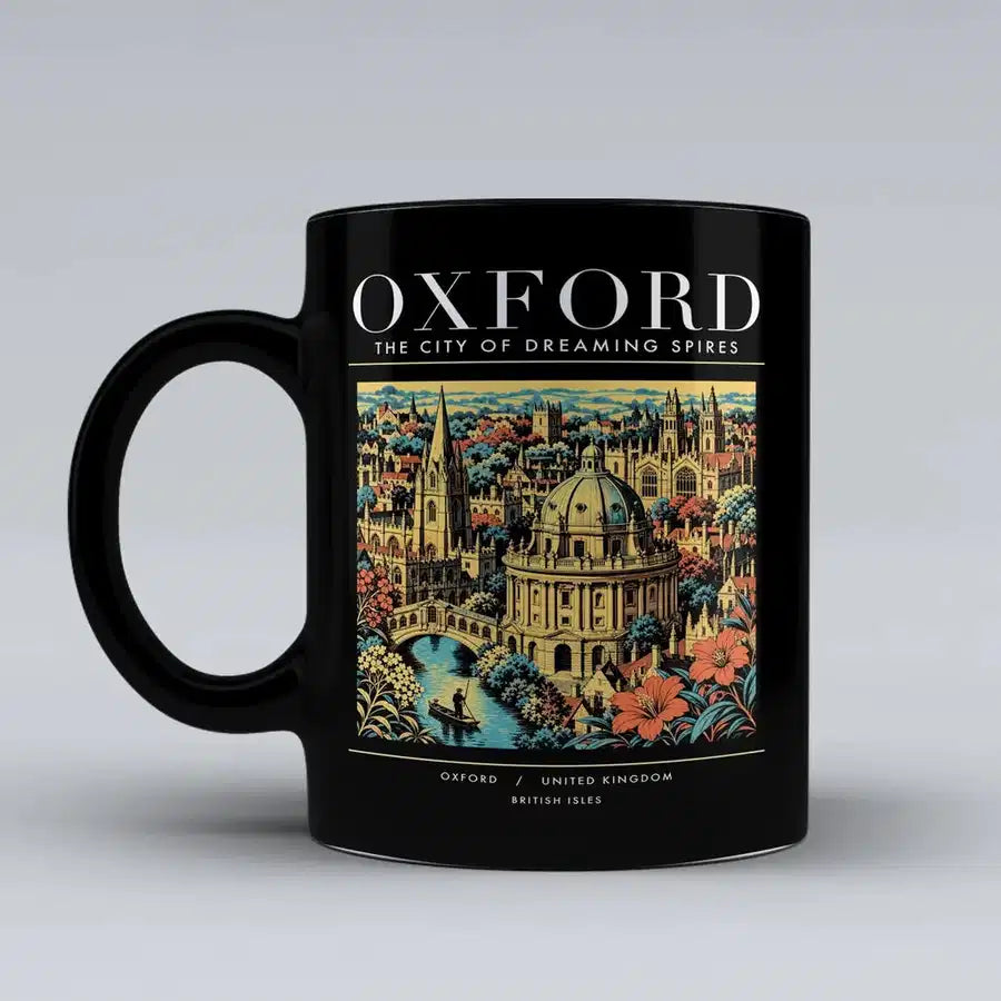 OXFORD - Poster - Mug - Black