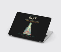 Thumbnail for Rotorua Regional Airport (ROT) design on black MacBook case