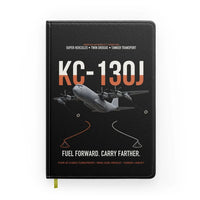 Thumbnail for KC-130J SUPER HERCULES design on black notebook