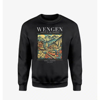 Thumbnail for WENGEN - Poster - Sweatshirt - Black