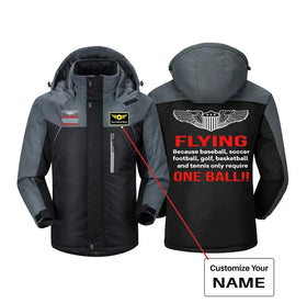Flying One Ball Thick Winter Jackets