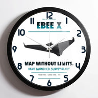 Thumbnail for AgEagle eBee X design on white framed wall clock