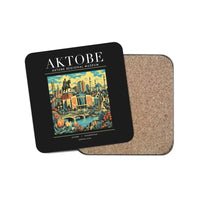 Thumbnail for AKTOBE - Poster - Coaster - Black