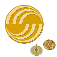 Thumbnail for Airbus Logo aviation hollow pin in polished alloy.