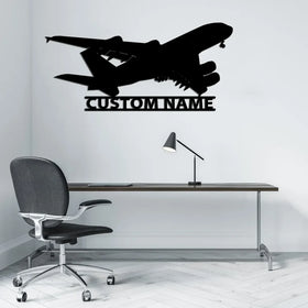 Airbus A380 Love at first flight Wall Metal Signs