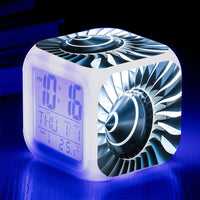 Thumbnail for Blue Toned Super Jet Engine Blades Closeup 