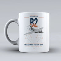 Thumbnail for Handley Page Victor B2 design on white ceramic mug, double-side print