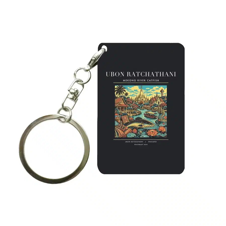 UBON RATCHATHANI - Poster - Key Chain - Black