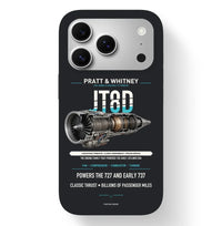 Thumbnail for JT8D Case design on black iphone case