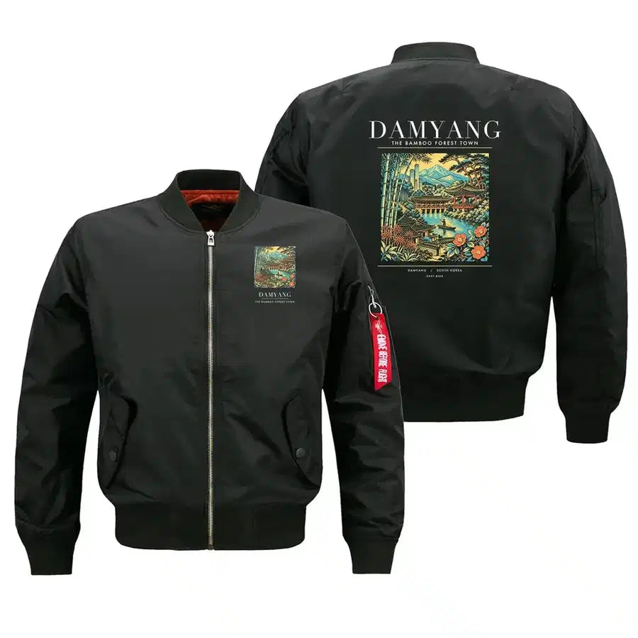 DAMYANG - Poster - Bomber Jacket - Black