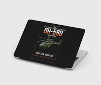 Thumbnail for Bell OH-58D Kiowa Warrior design on black MacBook case