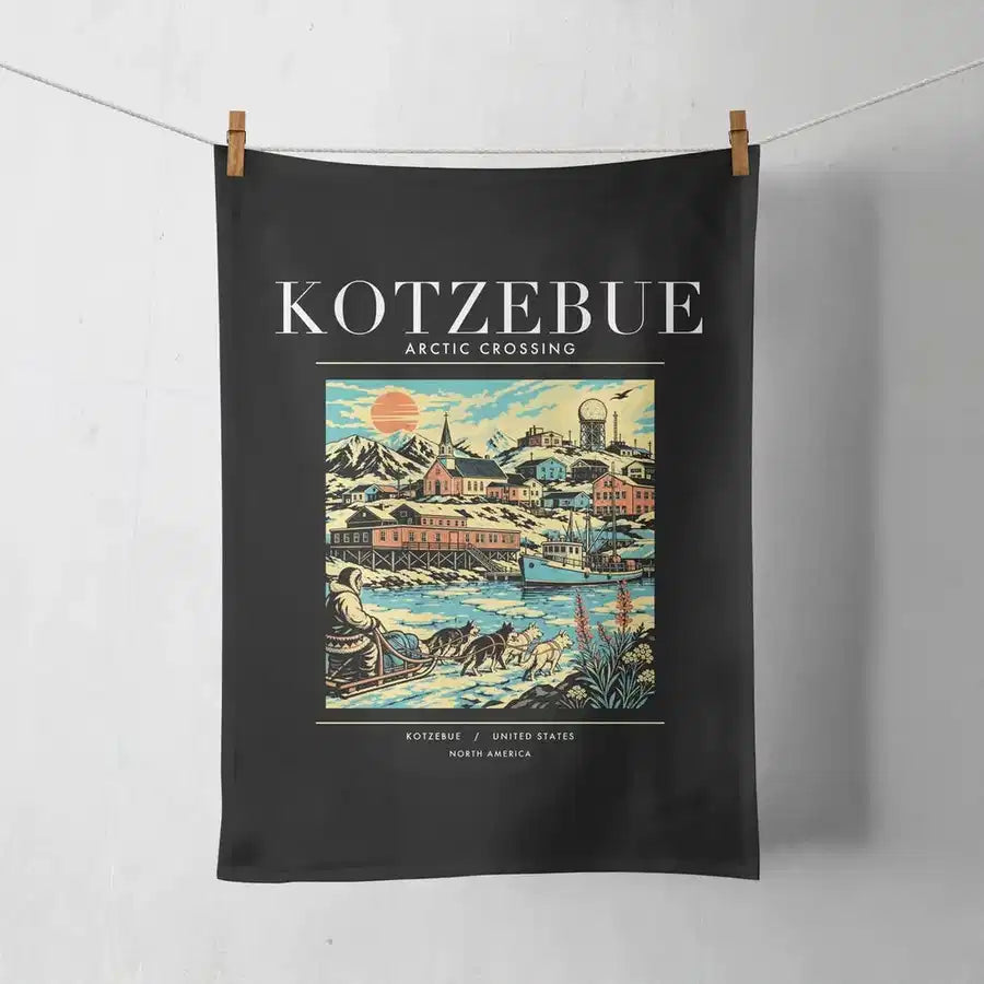 KOTZEBUE - Poster - Towel - Black