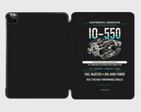 Thumbnail for IO-550 design on black ipad tablet case