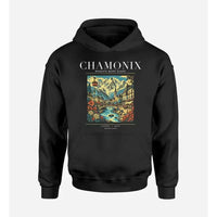 Thumbnail for CHAMONIX - Poster - Premium Hoodie - Black