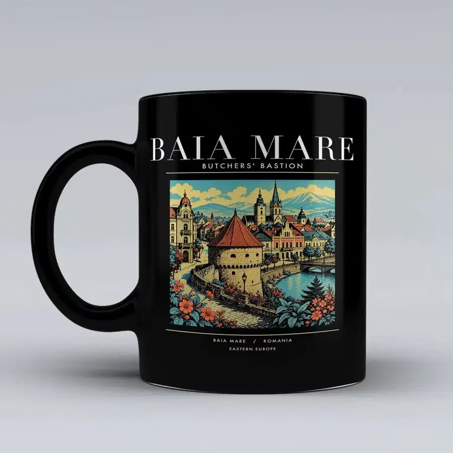 BAIA MARE - Poster - Mug - Black