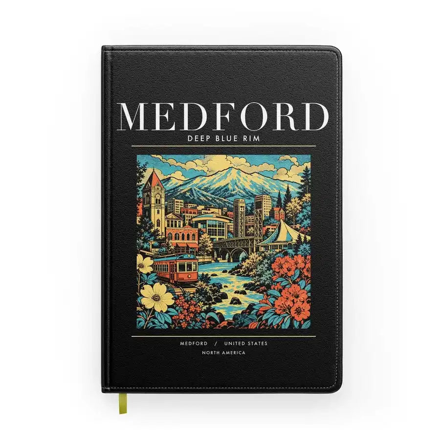 MEDFORD - Poster - Notebook - Black