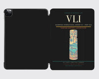 Thumbnail for Bauerfield International Airport (VLI) design on black ipad tablet case