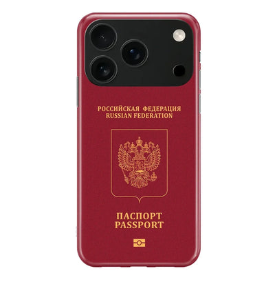 Russian Passport iPhone Case