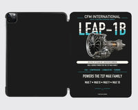 Thumbnail for CFM LEAP-1B design on black ipad tablet case