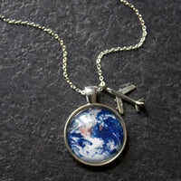 Thumbnail for Airplane Shape Necklace - view 3