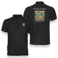 Thumbnail for ENSENADA - Poster - Double-Side Polo - Black