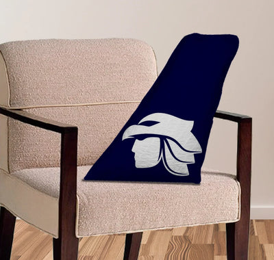 Aero Mexico Airlines aviation design on soft polyester filling aircraft tail pillow.