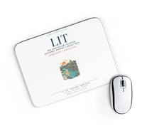 Thumbnail for Bill and Hillary Clinton National Airport (LIT) design on white rectangle mouse pad