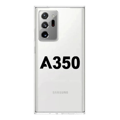 Airbus A350 Flat Text Transparent Silicone Samsung S & Note aviation design on transparent Samsung Galaxy S/Note case for samsung.