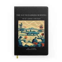 Thumbnail for VINTAGE G4459 - The Sound Barrier Morning - Designed Notebooks design on black