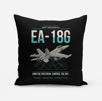 Thumbnail for EA-18G Growler design on black pillow