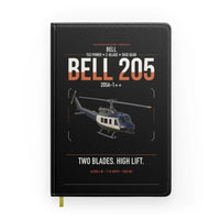 Thumbnail for Bell 205A-1++ design on black notebook