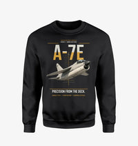 Thumbnail for A-7E Corsair II design on black sweatshirt