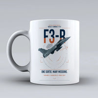 Thumbnail for Dassault Rafale C — F3-R standard design on white ceramic mug, double-side print