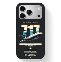 Thumbnail for Boeing 717-200 design on black magsafe iphone case