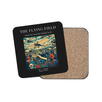 Thumbnail for The Flying Field - Designed Coasters design on black 1-piece