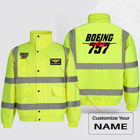 Amazing Boeing 757 Reflective Winter Jackets