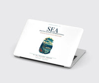 Thumbnail for Seattle-Tacoma International Airport (SEA) design on white MacBook case